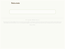 Tablet Screenshot of 9ats.com